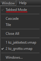 Tabbed Mode